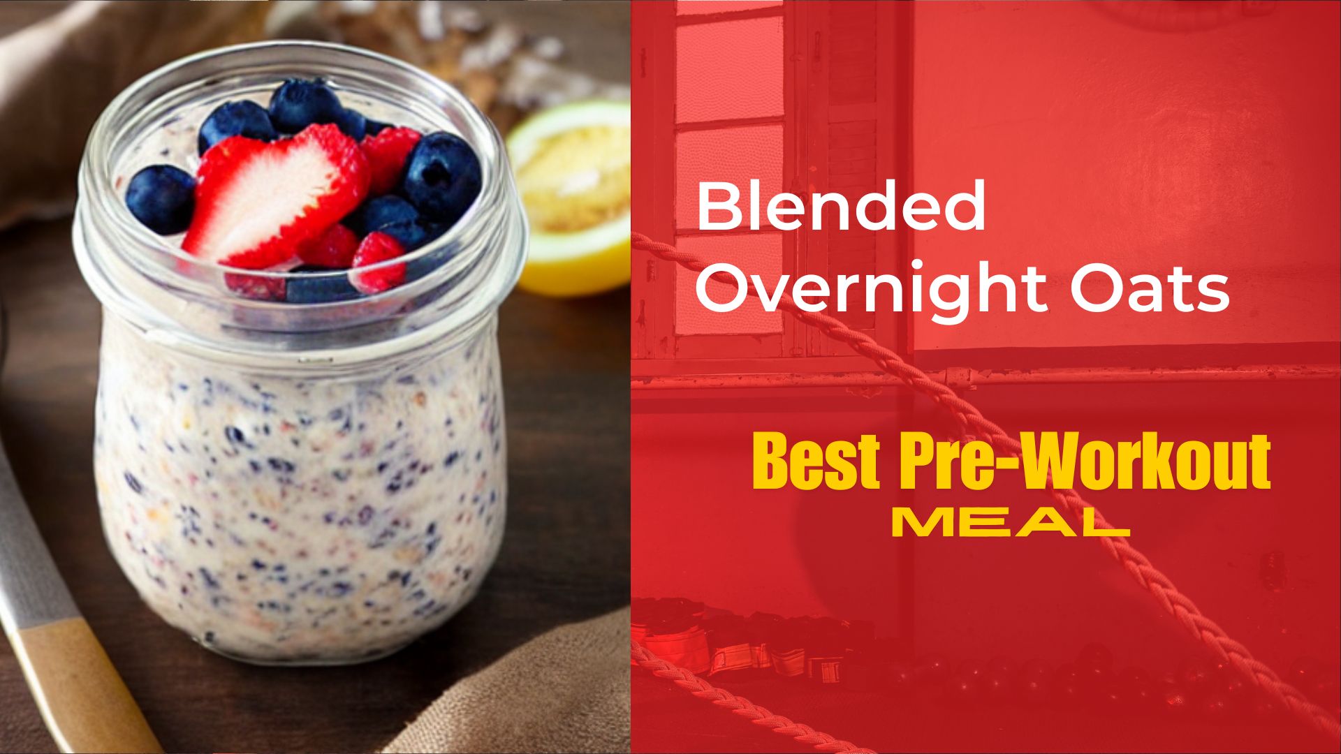 Blended overnight Oats