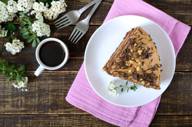 Coffee Protein Cake