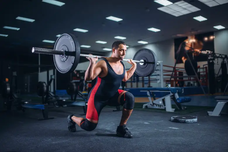 Barbell front squat alternative