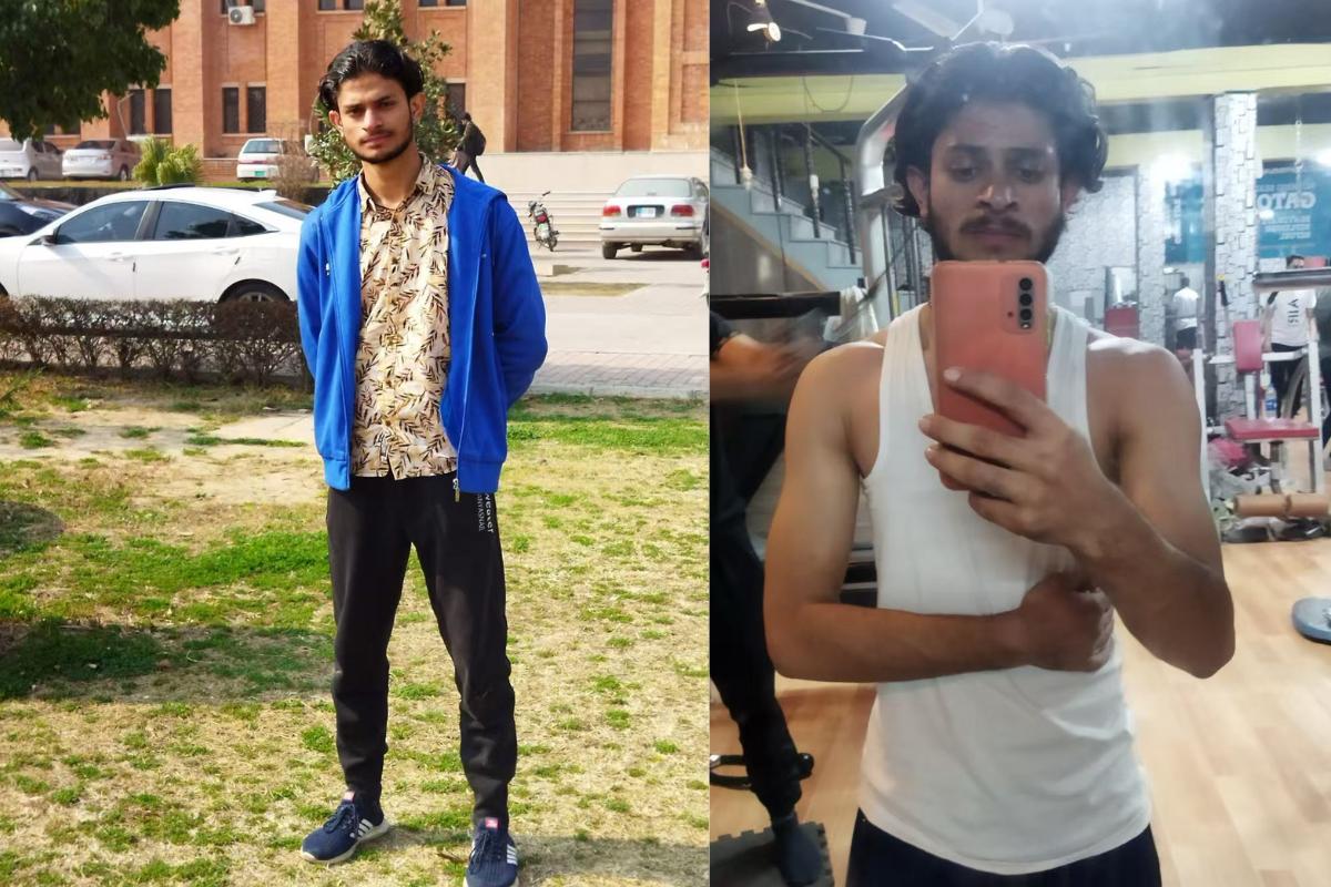 ahmad hassan skinny look