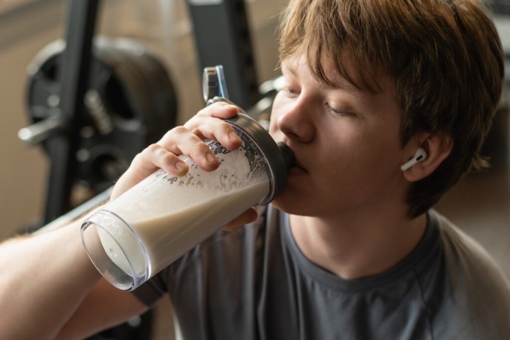 Not eating enough protein and calories