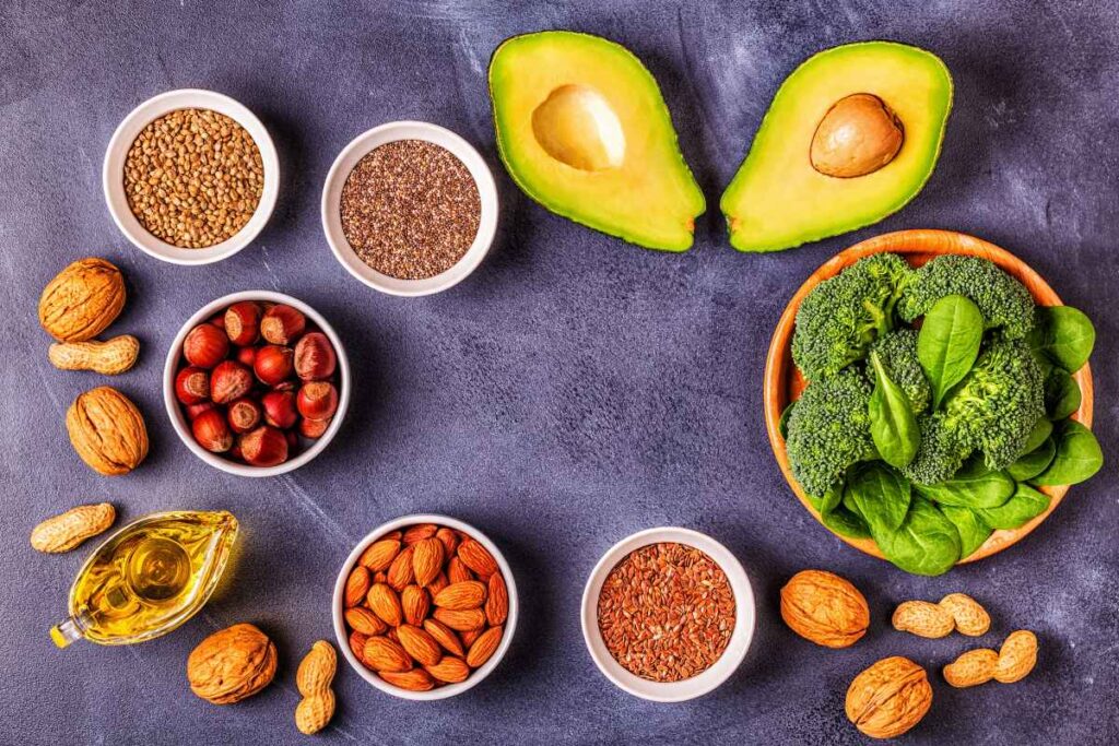 omega 3 foods nuts avocado
